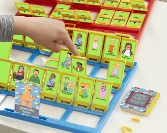 Burger Family themed - Expansion Pack - Printable Guess Who? Cards