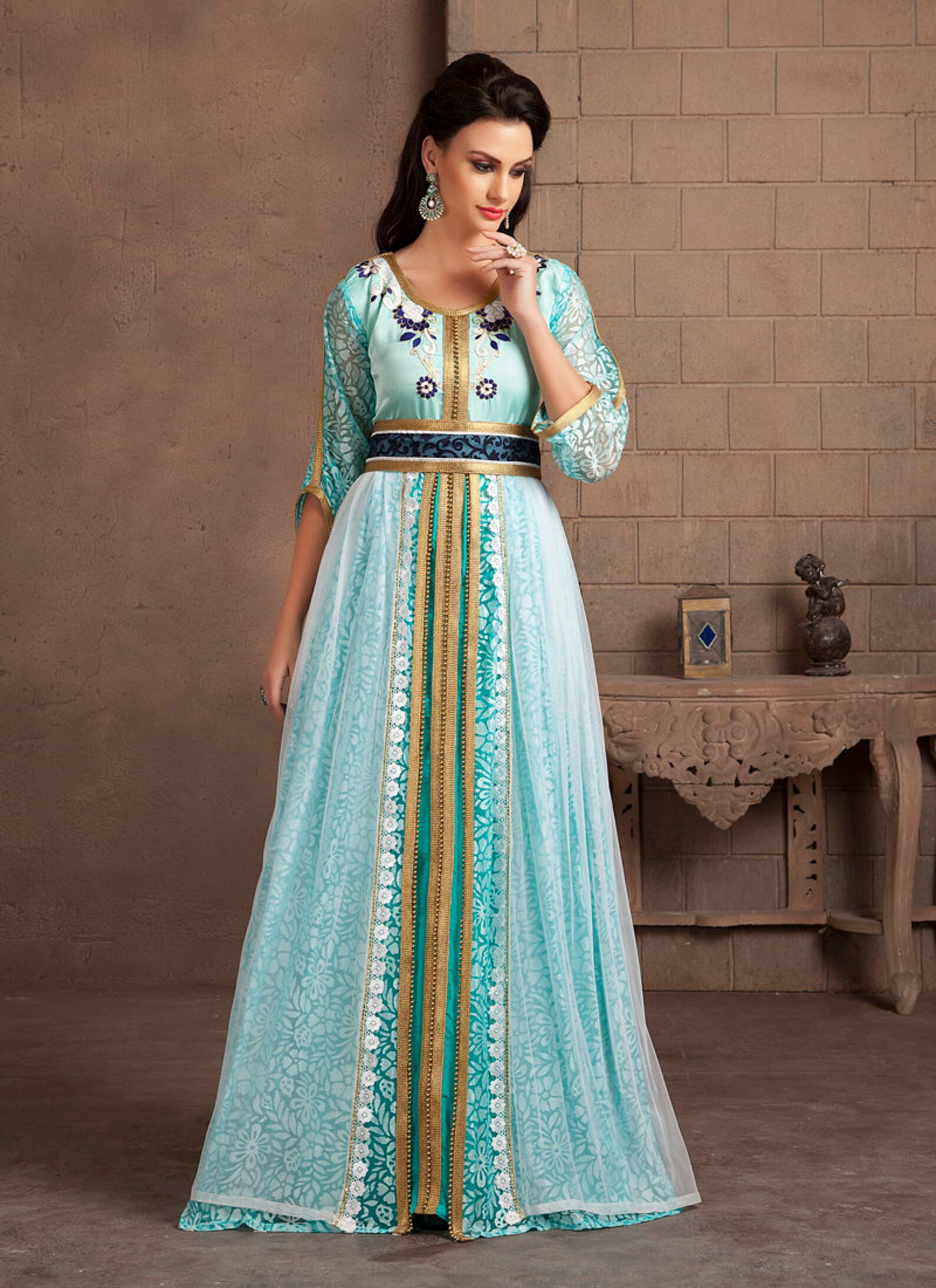 one piece gown party wear