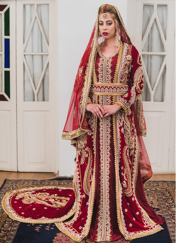 moroccan bridal kaftan
