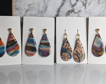 Large Teardrop Earrings