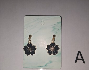 Sakura Flower Earrings