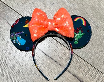 Toy Story Disney Inspired Ears, You've got a friend in me headband, Disney hair accessories, Bo Peep Ears, Woody and Andy Ears