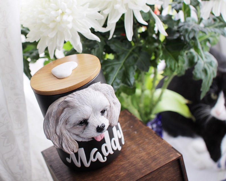 Dog Urns For Ashes Custom Pet Urn Ceramic Pet Urns For Dogs Etsy