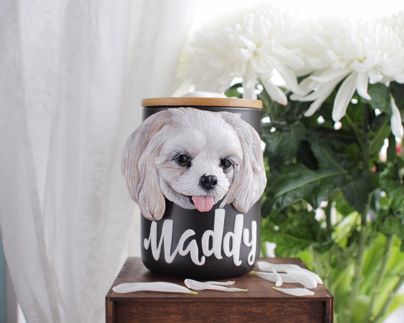 Dog Urns for Ashes Custom Pet Urn Cat Urn for Ashes Ceramic Etsy
