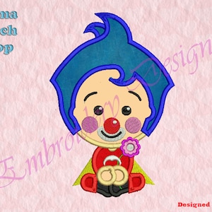 Cute Clown Applique Embroidery Designs, Clown Embroidery Designs,  Machine Embroidery