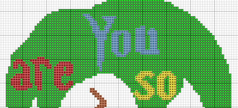 Cross Stitch Pattern Wizard Pattern You are so loved wizard Cross Stitch Pattern Funny cross stitch #005 Loved Pattern PDF