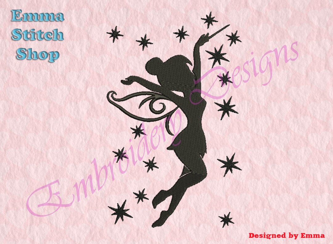 Fairy Embroidery Designs, Fairy Fill Machine Embroidery Designs ...