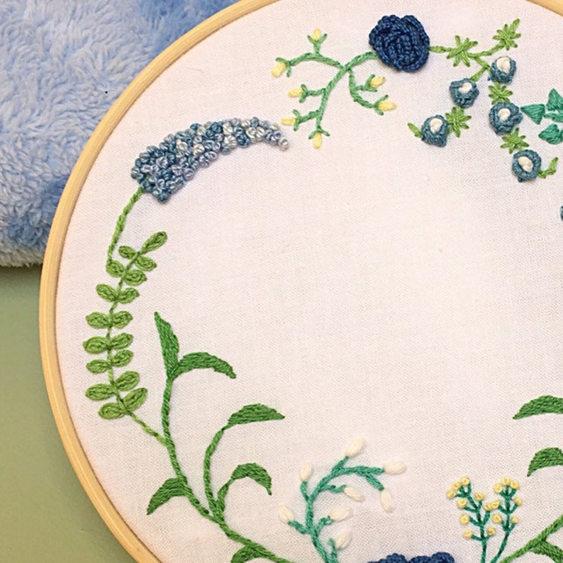 Baby Boy Name Embroidery Hoop, Baby Birth Announcement, Custom Baby