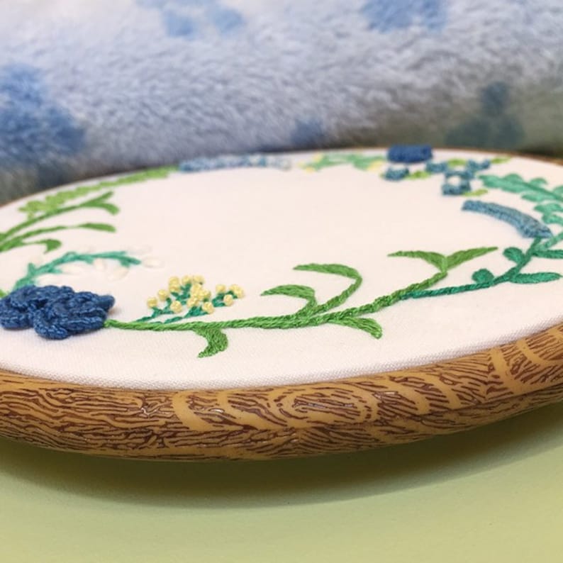 Baby Boy Name Embroidery Hoop Baby Birth Announcement Custom Etsy