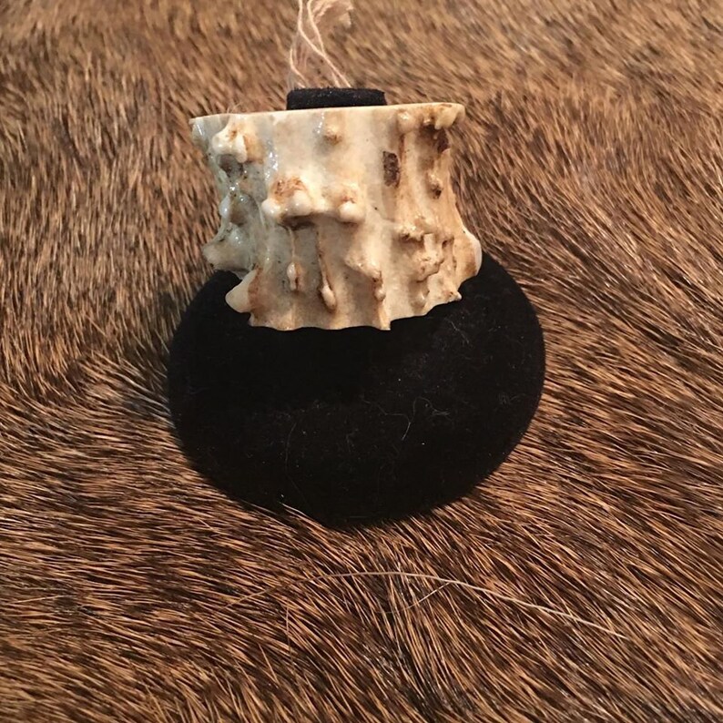 DEER ANTLER RING size 8.5