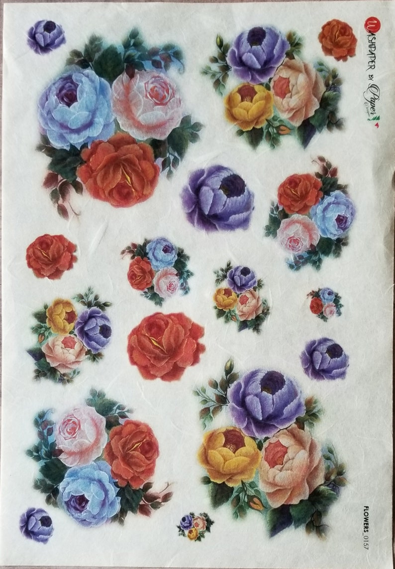 Rice Paper for DecoupageWashi Paper for Decoupage