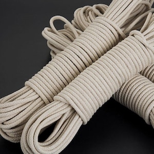Cotton Braided Rope- Multiple Thickness/Lengths