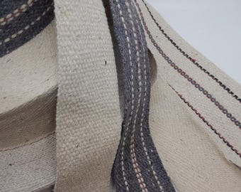 Cotton Herringbone Webbing Heading Tape