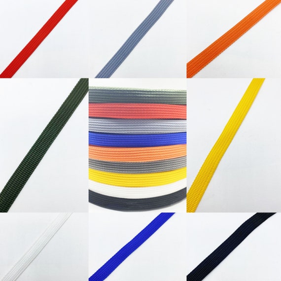 9 Colours Premium Quality Polypropylene Webbing Strap For PP Webbing Bag Handle Shoulder Strap Belts Dog Leads UK Shop