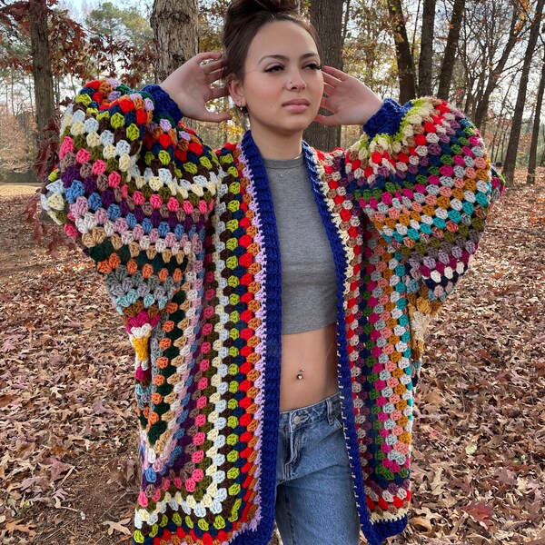 Hexagon Granny Etsy