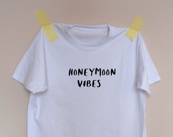 Honeymoon T-shirt - wedding, holiday, minimoon