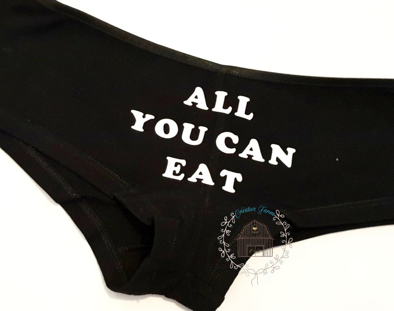 All You Can Eat Underwear Valentines Gift for her Ladies
