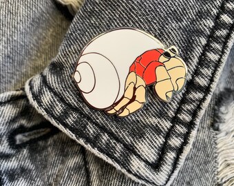 Hermit Crab pin