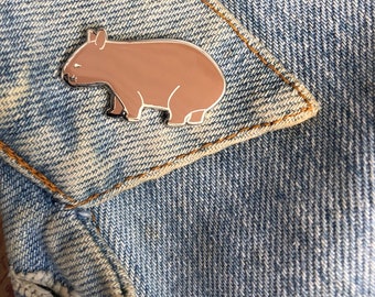 Wombat pin