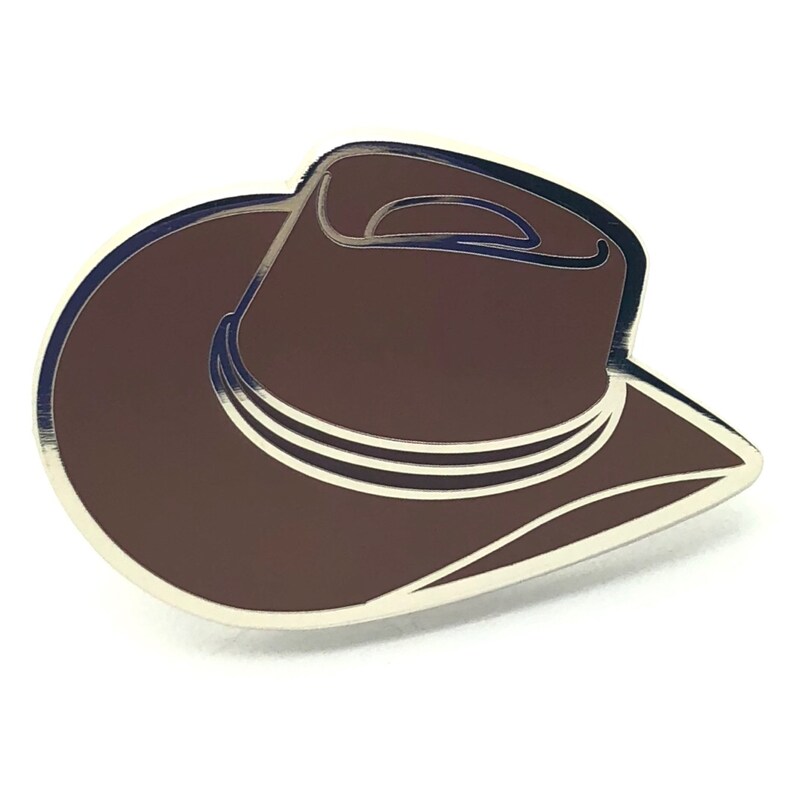 Cowboy Hat Pin Etsy