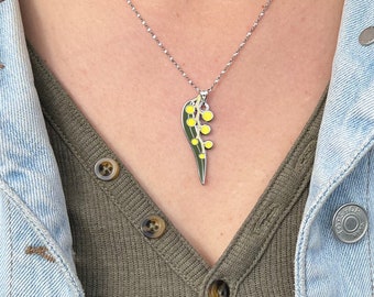Golden Wattle Pendant
