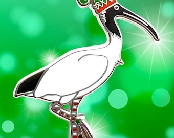 Ibis Christmas Elf Pin