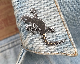 Marbled Gecko pin
