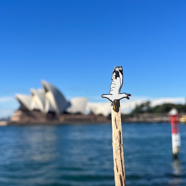 Seagull pin