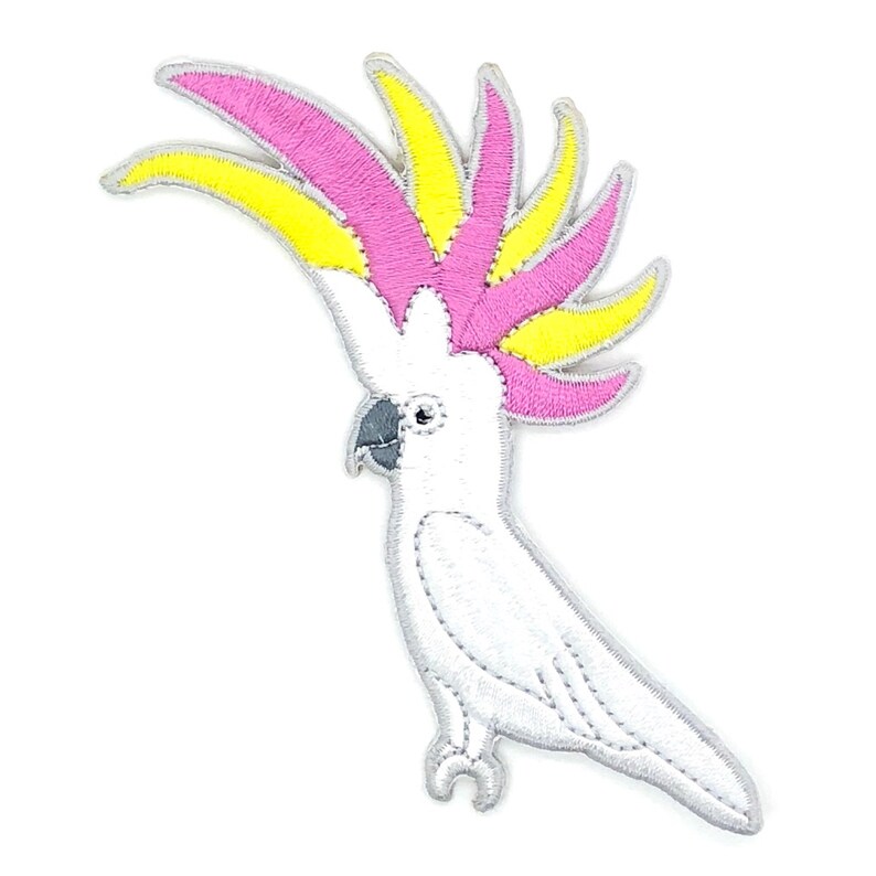 Punk Cockatoo Clothes Patch