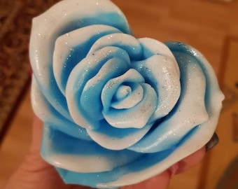 Stampo per fiori di rosa in silicone fatto a mano stampo fondente per torta strumenti di decorazione 3D stampo per fiori per la decorazione della torta