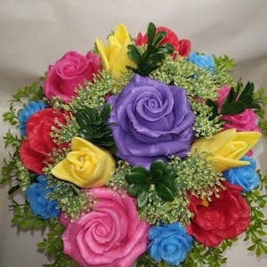 3D rose flower mold fondant mould chocolate mousse cake molds candle moulds silicone mold resin clay molds