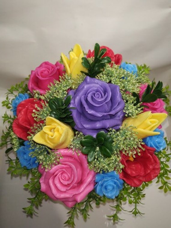 Moule 3D Fleur Rose Moule à Fondant Mousse Au Chocolat Moules à