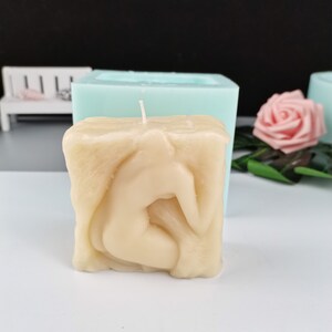 women's body mold silicone mold soap candle mold resin clay hand-made mold
