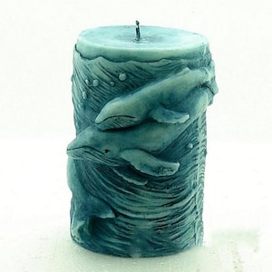 3D Silicone Soap/Candle Mold Dolphin Cake Molds Chocolate Silicon Soap Mold Animal Fondant Cake Decoration Mold