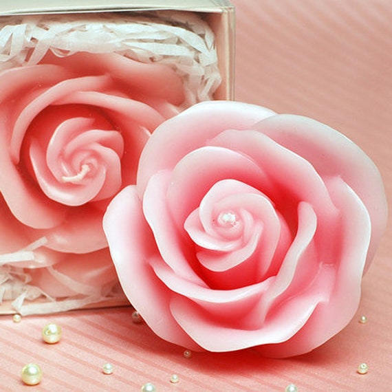 Silicone Mold 3D Big Rose Chocolate Molds Flower Wedding Candle