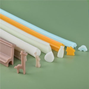 3D House Silicone Tube Mould,Candle Mold,Mousse Roll Cake Soap Mold,Giraffe Goddess Car Mousse Cake Sandwich Tube Mold,DIY Soap Mold