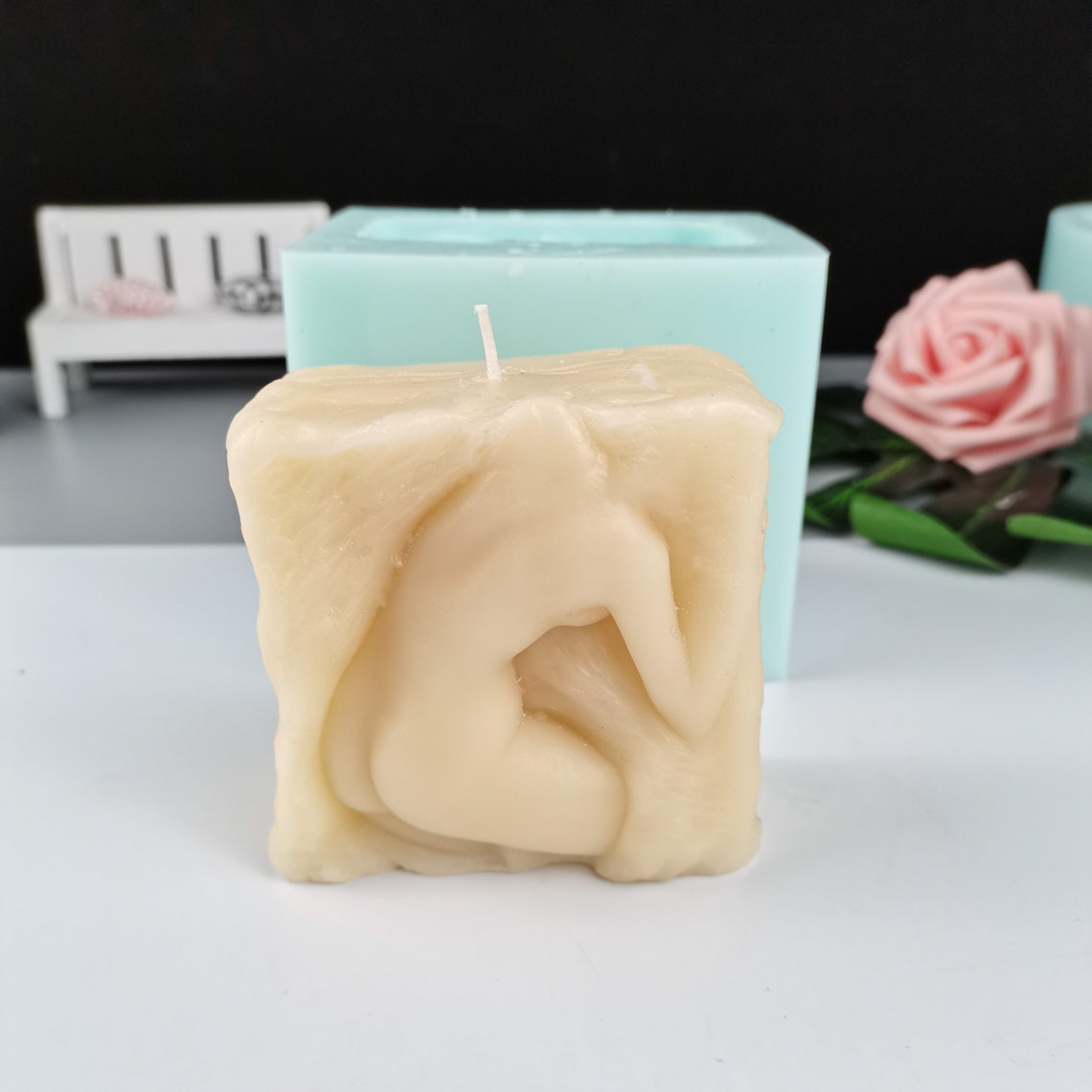 Women's Body Mold Silicone Mold Soap Candle Mold Resin Etsy