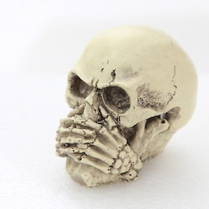 Halloween skull candle mold skull mold for soap making silicone cover mouth skulls soap cake mold clay resin aroma stone molds