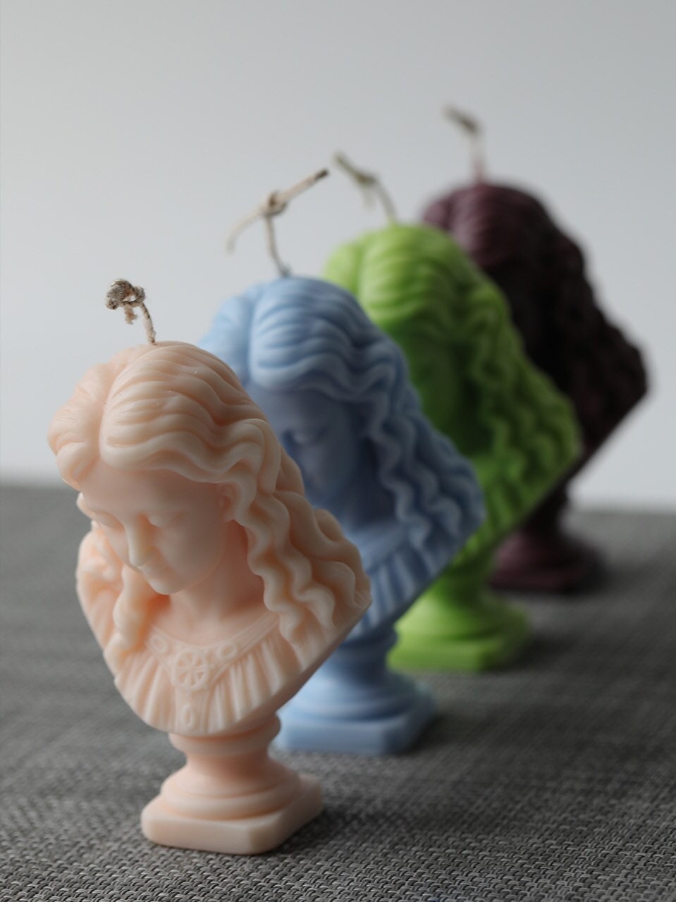 Large Size Plaster Statue Molds Soap Mold Silicone Girl Bust Etsy