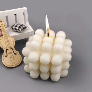 Atom Ball Soap Candle Molds 3D Silicone Candle Mold Clay Resin Moulds