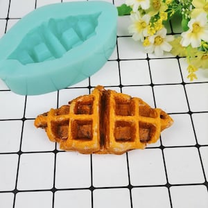 Mould Silicone Wedding Birthday Biscuit Waffle Candle Mold Soap Molds Cookies Clay Resin Moulds