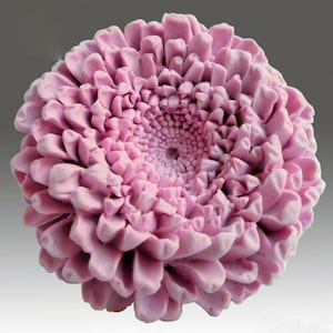 Blooming Chrysanthemum 3D silicone Soap Mold flowers molds