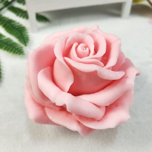 3D Rose Mold Chocolate Cake Decoration Silicone Mold for Baking Mousse Cake  Candle Mold, Resin Mold for Home Decor Soap 