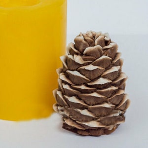 Pine cone 3D soap mold Food-grade silicone molds mold for soap Christmas mold