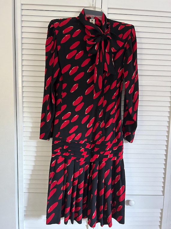 Ungaro Solo Donna Paris silk cocktail/party dress