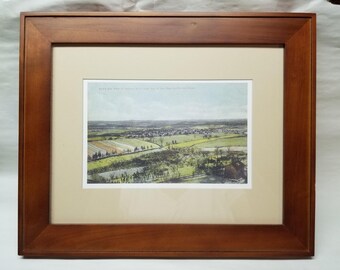 Impresión de postal antigua, Ravena, NY, 1908 (incluye postal)