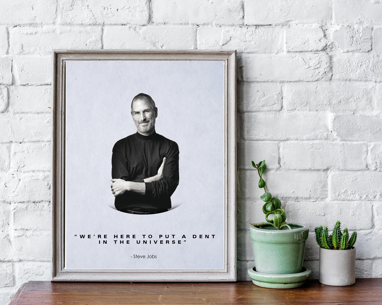 Steve Jobs Quote Steve Jobs Poster Office Printable Wall Etsy