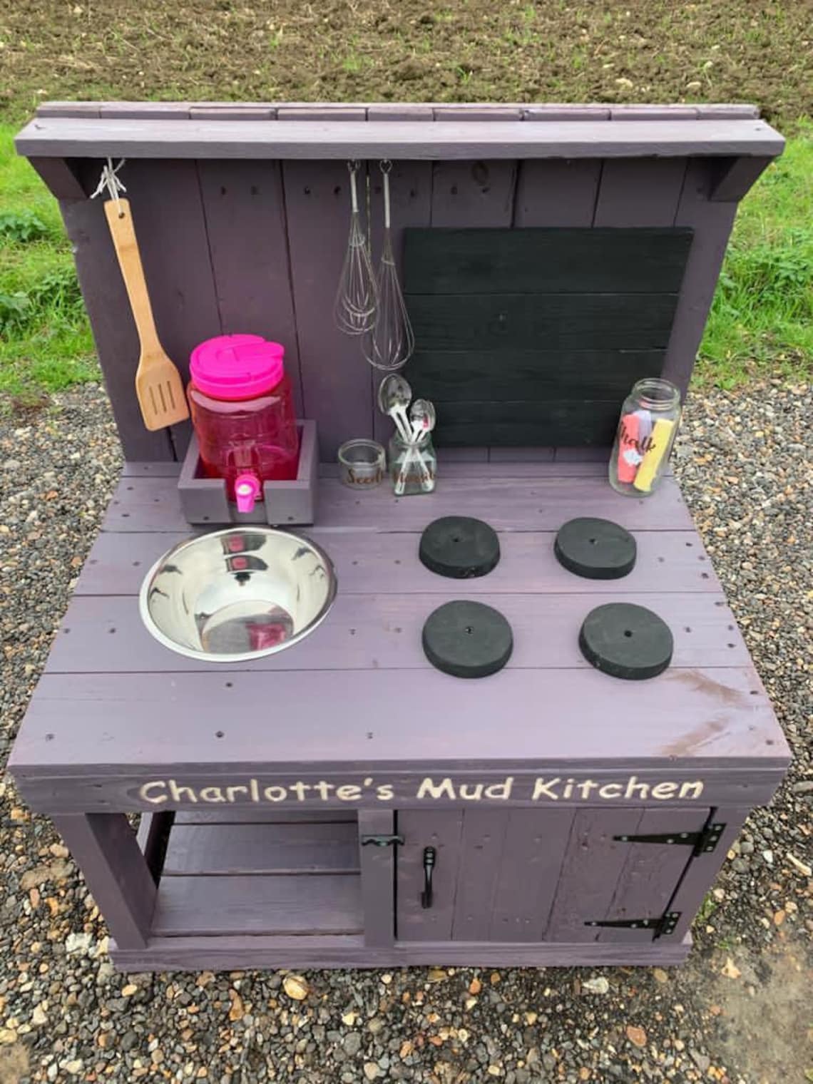 Mud Kitchen With Waterbutt Etsy UK