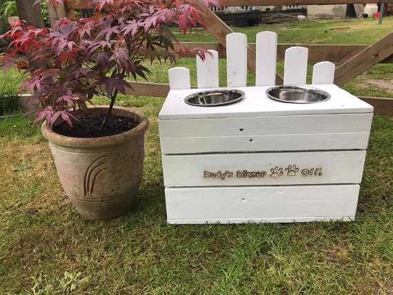 Pet Feeding Station Stand Etsy