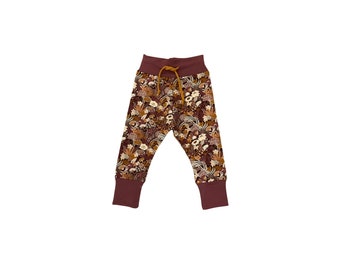 Pantalon évolutif Des fleurs en hiver   - 0 à 7 ans - Petit Grizzly